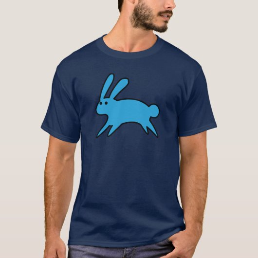 Lauf Little Blue Bunny T - Shirt (Vorderseite)