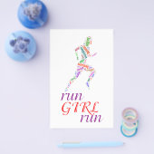 Lauf Mädchen, renne Flyer (Einzeln)