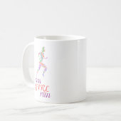 Lauf Mädchen, renne Kaffeetasse (Vorderseite Links)