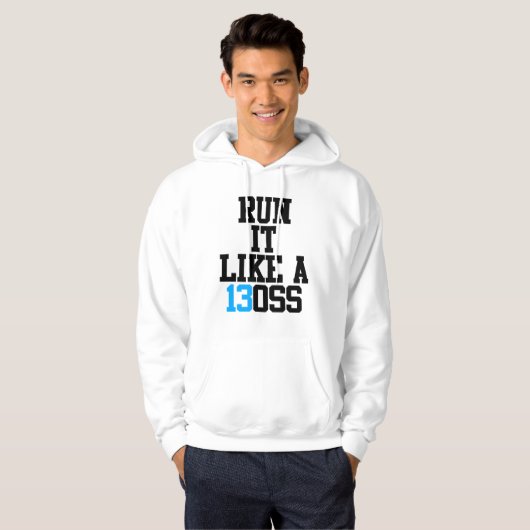 LAUF MAG ES A 13OSS HOODIE (Vorne ganz)