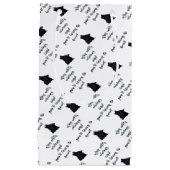 Lauf mit Wölfen und Ihnen lernt zu heulen Kleine Geschenktüte (Vorderseite)