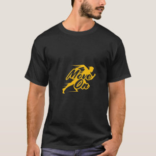 Lauf-Motivations-T-Shirt "Weitergehen" T-Shirt