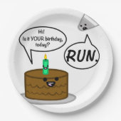 LAUF PAPPTELLER (Vorderseite)