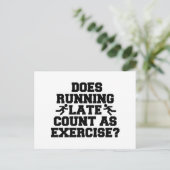 Lauf Postkarte (Stehend Vorderseite)