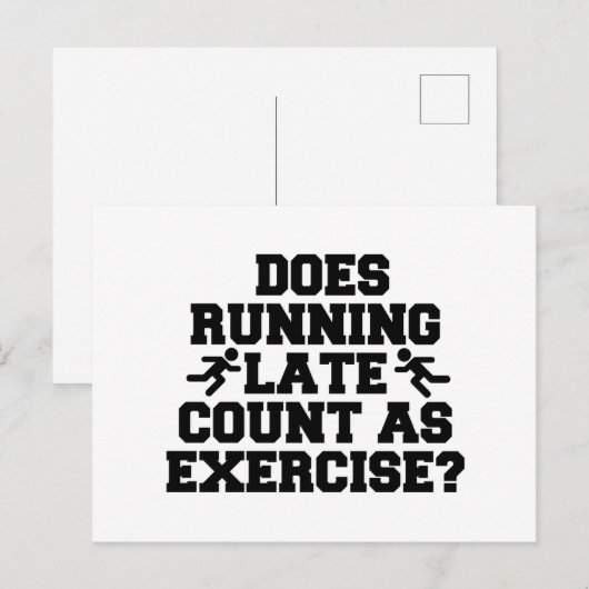 Lauf Postkarte (Vorne/Hinten)