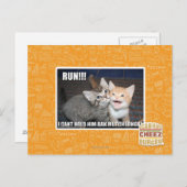 LAUF!!! POSTKARTE (Vorne/Hinten)