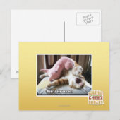 Lauf! Rett dich! Postkarte (Vorne/Hinten)