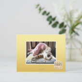 Lauf! Rett dich! Postkarte (Stehend Vorderseite)