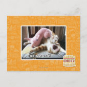 Lauf! Rett dich! Postkarte (Vorderseite)