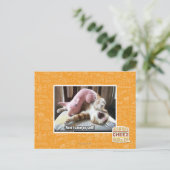 Lauf! Rett dich! Postkarte (Stehend Vorderseite)