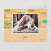 Lauf! Rett dich! Postkarte (Vorderseite)