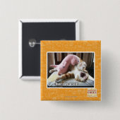 Lauf! Retten Sie ur Selbst! Button (Vorne & Hinten)