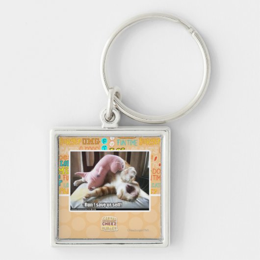 Lauf! Retten Sie ur Selbst! Schlüsselanhänger (Vorne)