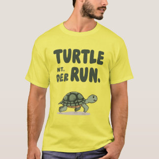 Lauf Schildkröte T-Shirt