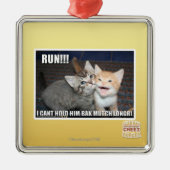 LAUF!!! SILBERNES ORNAMENT (Vorne)