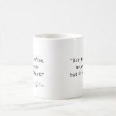 Lauf so oft verrückt wie Jane Austen Kaffeetasse (Mittel)