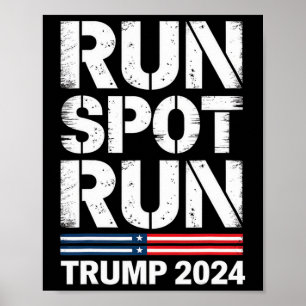 Lauf Spot Lauf Trump Präsident Trump Poster