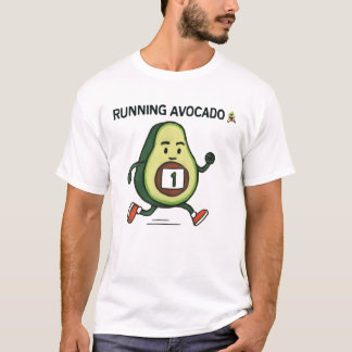 Lauf von Avocado 🥑 Niedliches Design von Sporty C T-Shirt