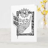 Lauf von denen, die versuchen, Ihre Flügel-Zitat z Karte (Gelbe Blume)