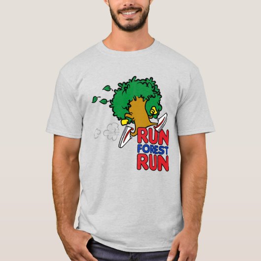 Lauf Wald Lauf T-Shirt (Vorderseite)