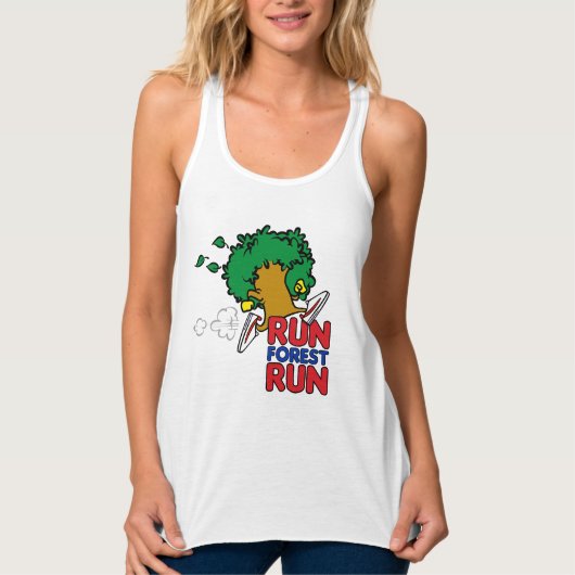 Lauf Wald Lauf Tank Top (Vorderseite)