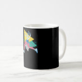 Lauf wie ein Hirsch Kaffeetasse (VorderseiteRechts)