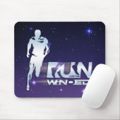 Lauf wie ein Wind | Mousepad (Mit Mouse)