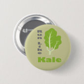Lauf wie Kale! Button (Vorne & Hinten)