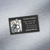 Laufbahn Beruflich Magnetische Visitenkarte (Beispiel)