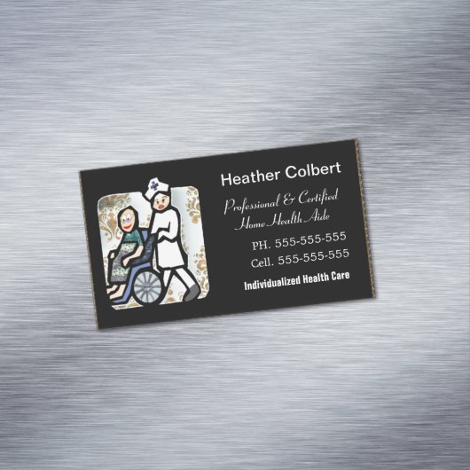 Laufbahn Beruflich Magnetische Visitenkarte (Beispiel)