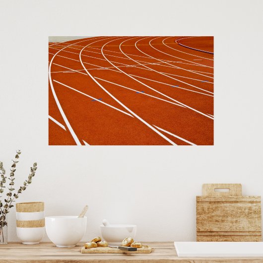 Laufbahn Poster (Küche)