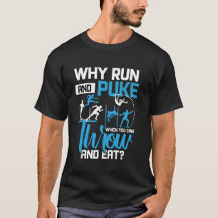 Laufbahn und Feld für Laufen und Laufen T-Shirt