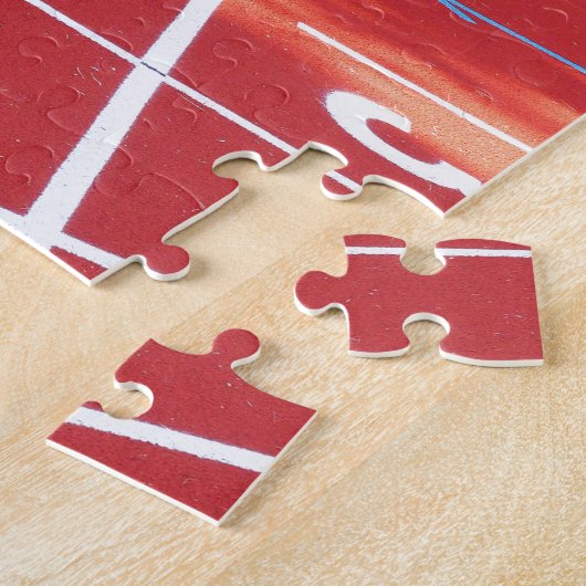 Laufbahn und Feld Puzzle (Seite)