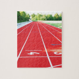 Laufbahn und Feld Puzzle