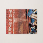 Laufbahn und Feld Puzzle (Horizontal)