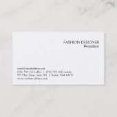 Laufbahnmodell Variation 2 Visitenkarte (Rückseite)