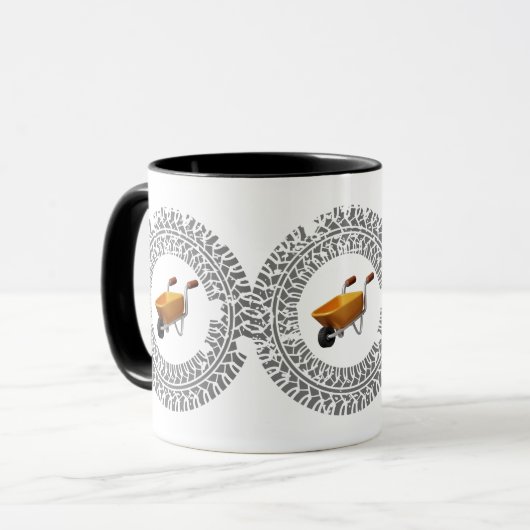 Laufbartendrift, Brenout Tasse (Vorderseite Links)