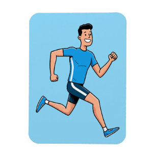Laufbekleidung – Inspirierendes Laufen Magnet