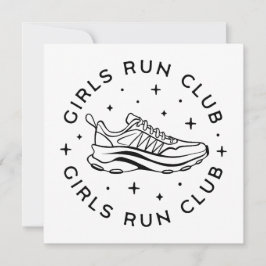 Laufclub für Mädchen Einladung