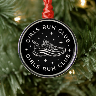 Laufclub für Mädchen Ornament Aus Metall