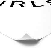 Laufclub für Mädchen Poster (Ecke)