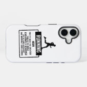 Laufdefinition iPhone 16 Hülle (Rückseite (Horizontal))