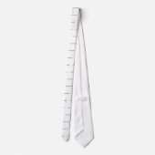 Läufe mit Skalpellen Krawatte (Rückseite)