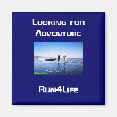 Laufen auf dem Strandmagneten Magnet (Vorne)