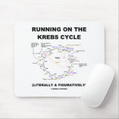 Laufen auf den Krebs Zyklus (Wissenschafts-Spaß) Mousepad (Mit Mouse)
