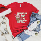Laufen auf Eis-Kaffee & Weihnachts-Cheer-T - Shirt