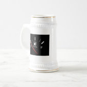 Laufen auf leer bierglas (Vorderseite Links)