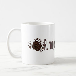 Laufen auf leer kaffeetasse