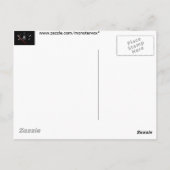 Laufen auf leer postkarte (Rückseite)
