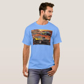 Laufen auf leerem Fox 1 überdeckt T-Shirt (Vorne ganz)